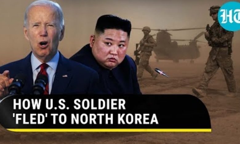 अमेरिकी सैनिक 'दुश्मन देश' उत्तर कोरिया की ओर 'भागे';  किम जोंग-उन के साथ टकराव के बीच बिडेन के लिए संकट