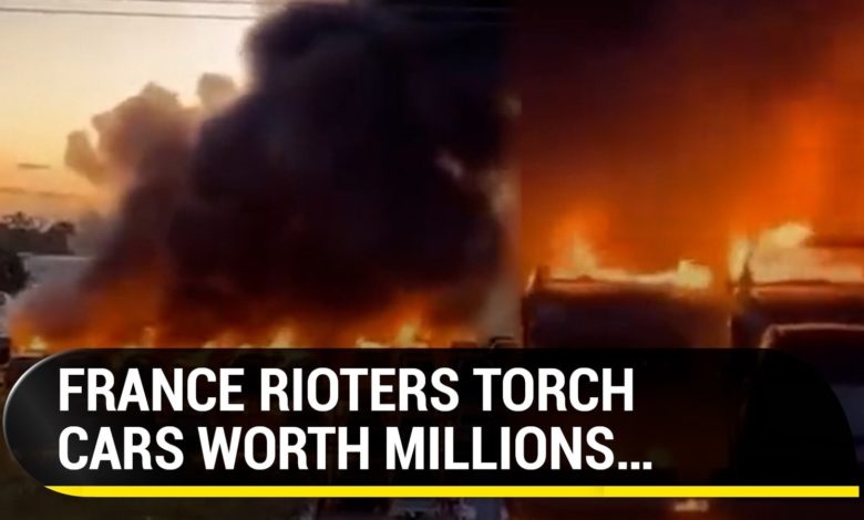 कैम पर: फ्रांस के मार्सिले में सैकड़ों कारें जल गईं;  दंगों के बीच लगभग 3,000 वाहनों को आग लगा दी गई
