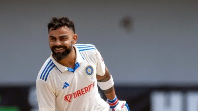 भारत बनाम वेस्टइंडीज दूसरा टेस्ट दिन 2: तस्वीरों में एक्शन